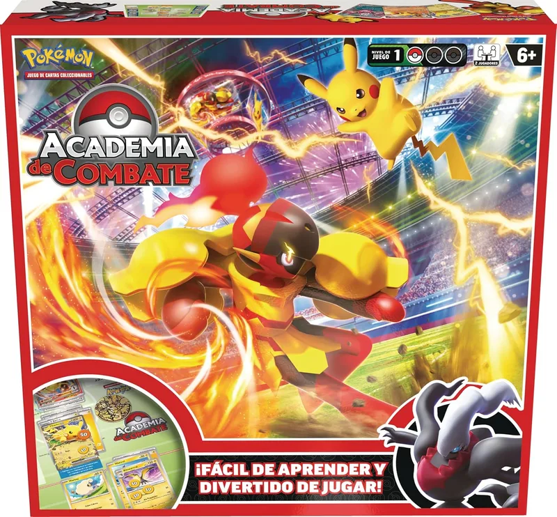 Academia de Combate JCC Pokémon 2024 (Pikachu ex, Armarouge ex y Darkrai ex)