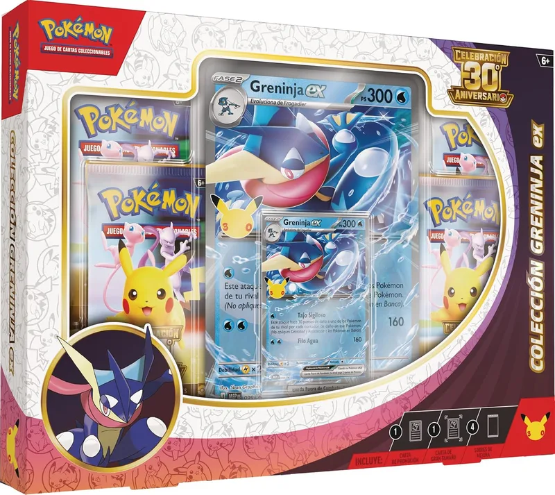 Colección Greninja ex Celebración 30.º Aniversario