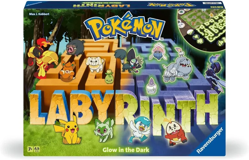 Labyrinth Pokémon que brilla en la oscuridad (Ravensburger)
