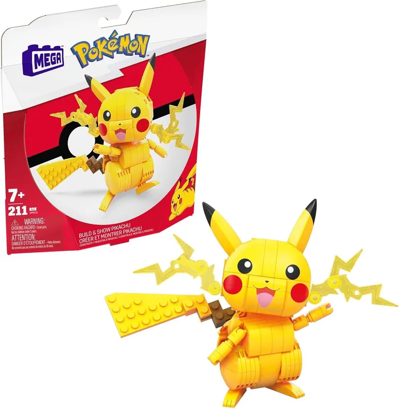 MEGA Construx Pokémon Pikachu (211 piezas)
