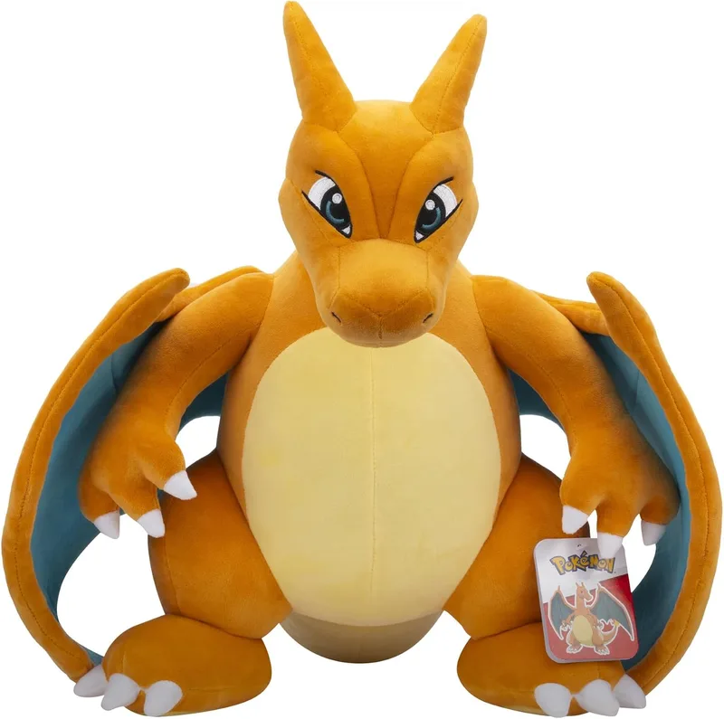 Peluche oficial de Charizard gigante 60 cm (Jazwares)