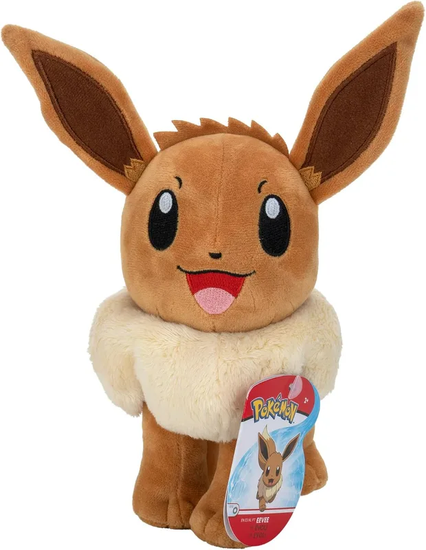 Peluche oficial de Eevee 20 cm (Jazwares)