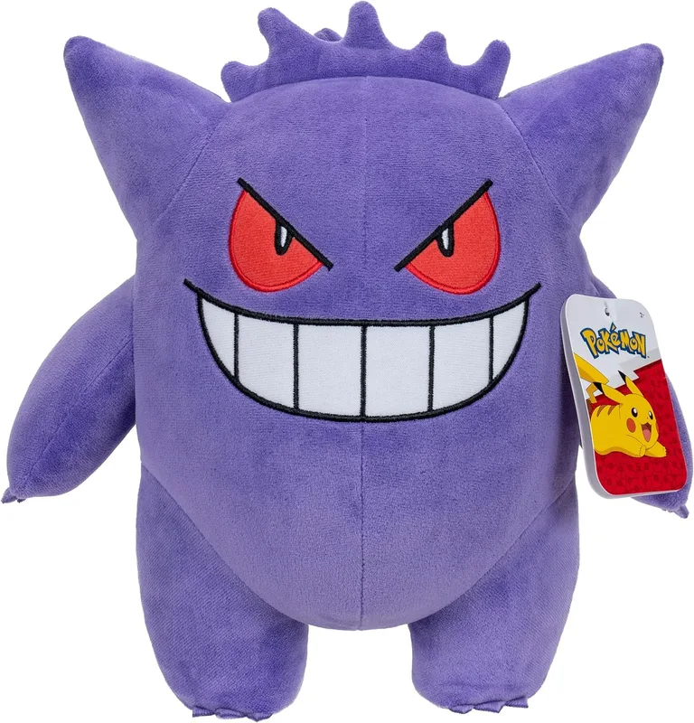 Peluche oficial de Gengar 30 cm (Jazwares)