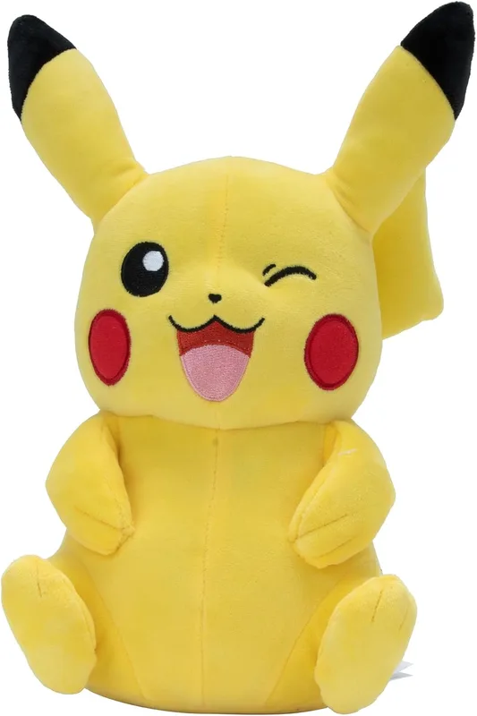 Peluche oficial de Pikachu 30 cm (Jazwares)
