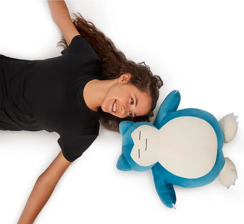 Peluche de Snorlax durmiente 45 cm (Jazwares)