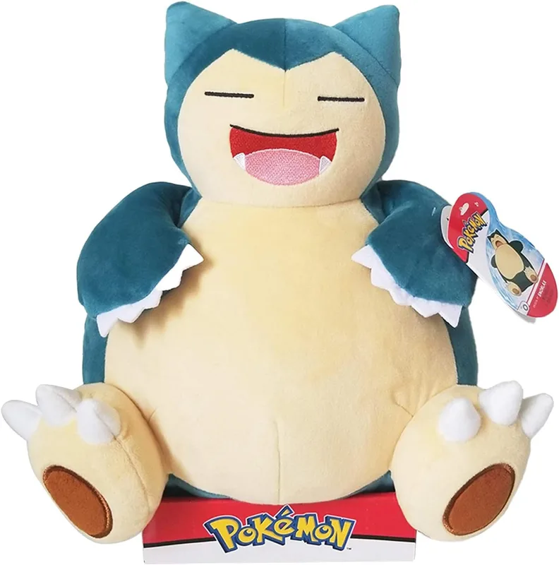 Peluche oficial de Snorlax (Relaxo) 30 cm