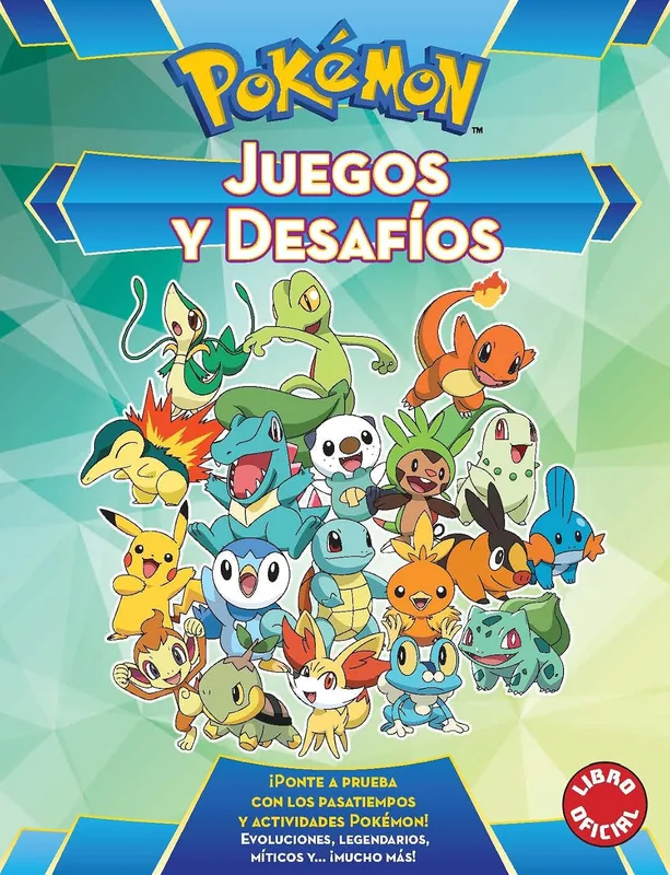 Pokémon. Actividades: juegos y desafíos (libro oficial)